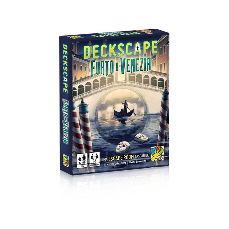 Deckscape - Furto a Venezia - gioco da tavolo