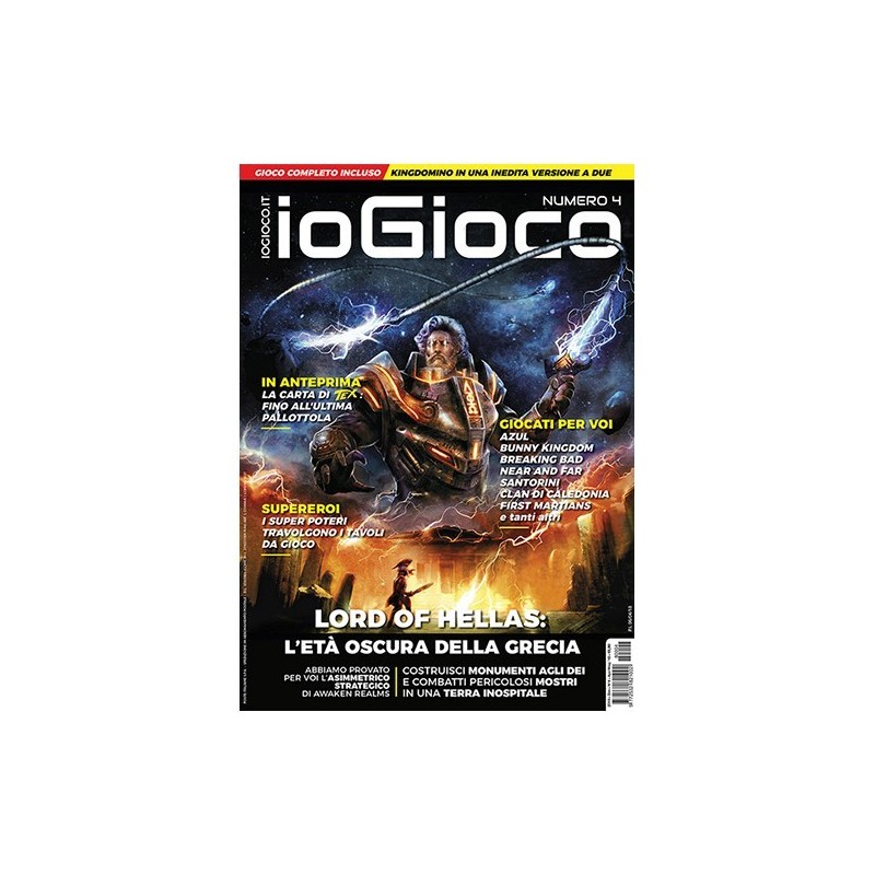 IoGioco N.4 - Rivista Specializzata sui giochi da tavolo (The Games Machines) - accessorio per giochi