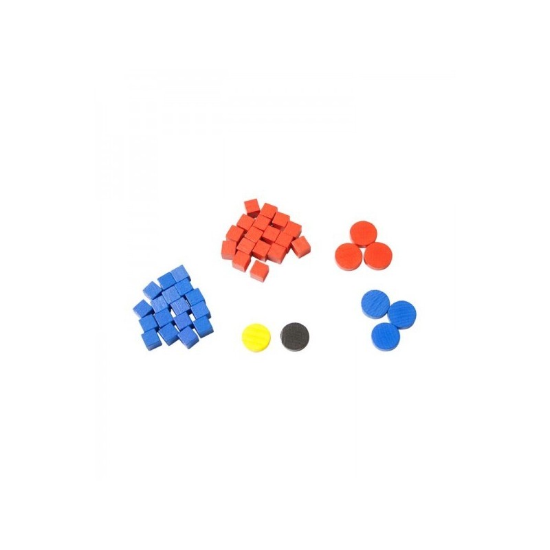 Set cubetti in legno: 13 Giorni - La Crisi dei Missili di Cuba - gioco da tavolo