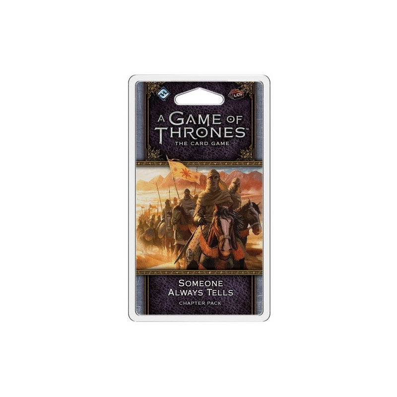 Someone Always Tells: A Game of Thrones LCG 2nd Ed. - gioco da tavolo