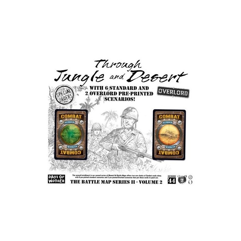 Through Jungle and Desert: Memoir '44 - gioco da tavolo