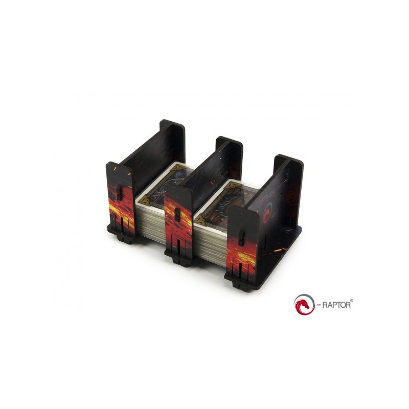 E-Raptor - Card Holder - 2S FullPrint HDF Lava - accessorio per giochi