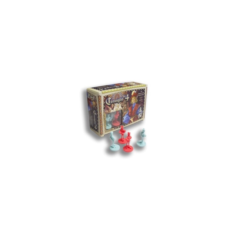 Set Miniature Servitore: Consiglio dei Quattro - gioco da tavolo
