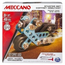 Meccano - Pocket Bike Mini Moto Starter Set