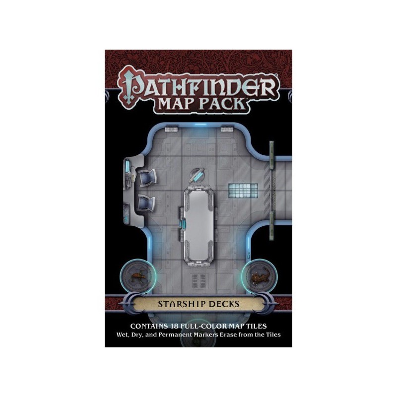 Map Pack: Starship Decks - Pathfinder - GdR - gioco di ruolo
