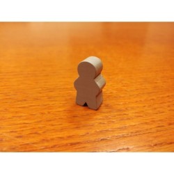 Pedina Omino Junior Grigio chiaro 13,5x8x24 mm