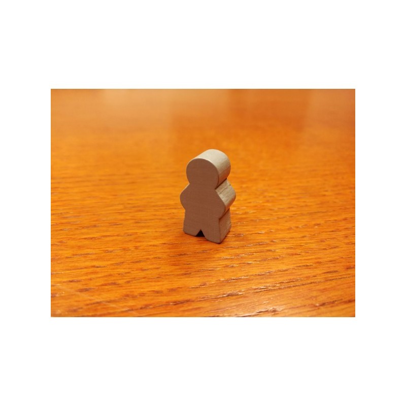 Pedina Omino Junior Grigio chiaro 13,5x8x24 mm - accessorio per giochi
