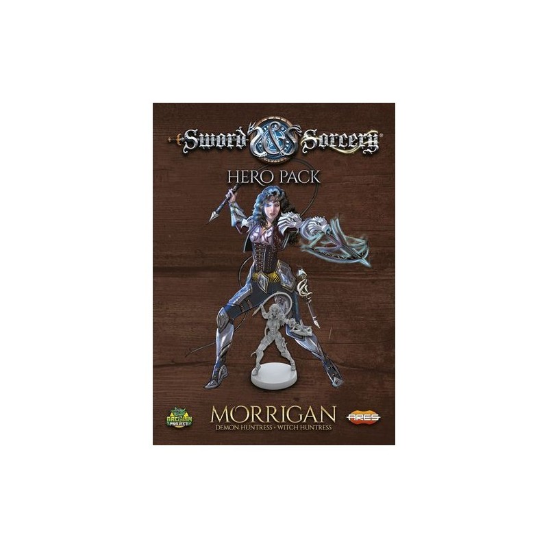 Morrigan Demon Huntress/Witch Huntress Hero Pack: Sword & Sorcery - gioco da tavolo