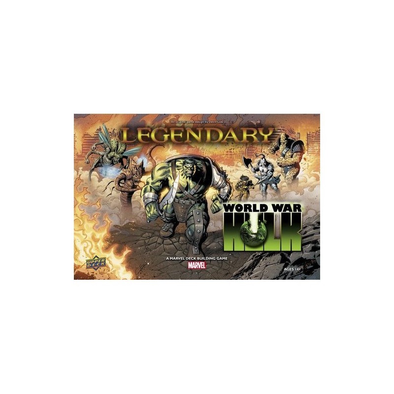 World War Hulk - Legendary: A Marvel Deck-building Game - gioco da tavolo
