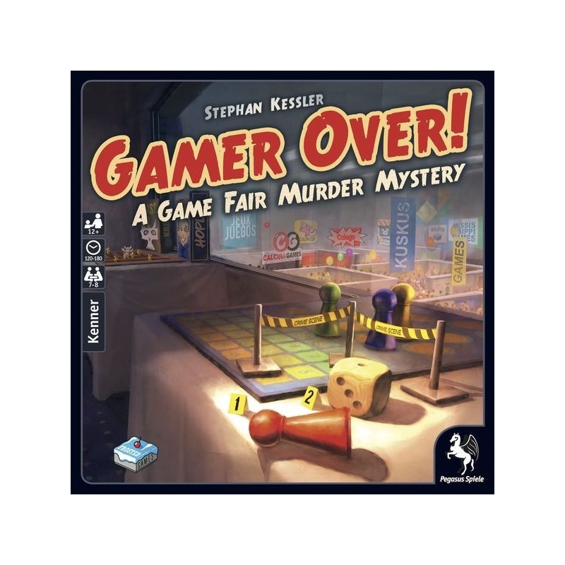 Gamer Over! A Game Fair Murder Mystery - gioco da tavolo