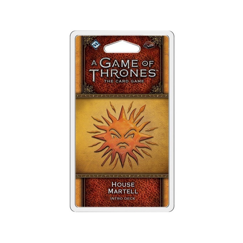 House Martell Intro Deck: A Game of Thrones LCG 2nd Ed. - gioco da tavolo