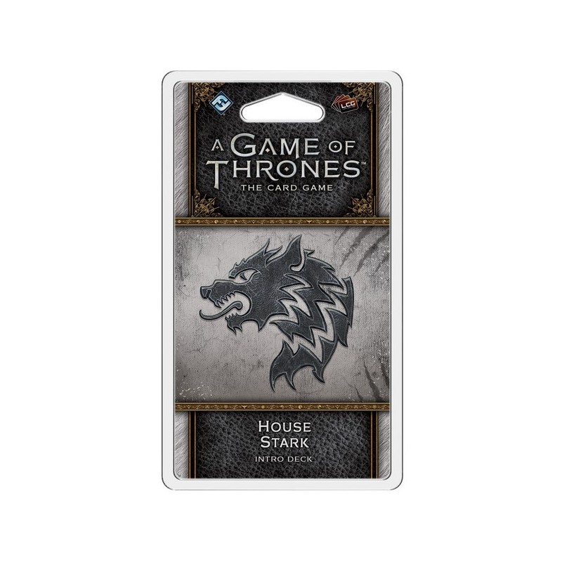 House Stark Intro Deck: A Game of Thrones LCG 2nd Ed. - gioco da tavolo