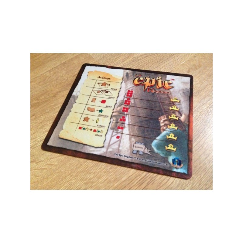 Action - Tower Playmat: Tiny Epic Kingdoms (Tappetino) - gioco da tavolo