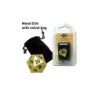 Dado d20 in metallo Gold (con sacchettino) - BF07226