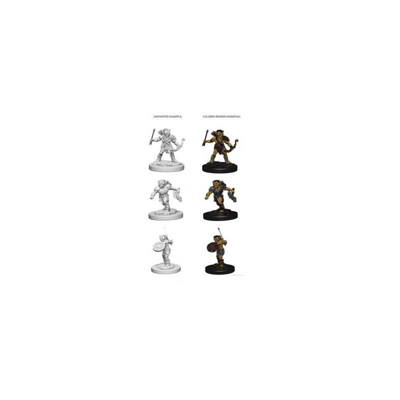 Goblins (3 Units) - D&D Nolzur's Marvelous Unpainted Miniatures - accessorio per giochi