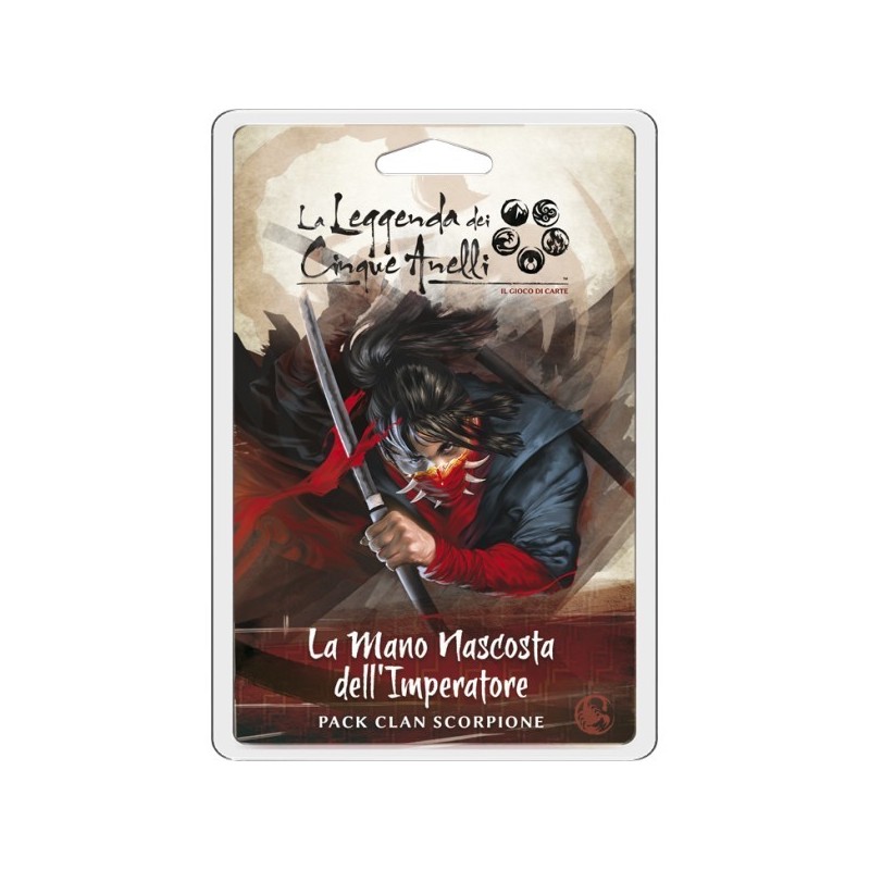 La Mano Nascosta dell'Imperatore: La Leggenda dei Cinque Anelli - gioco da tavolo