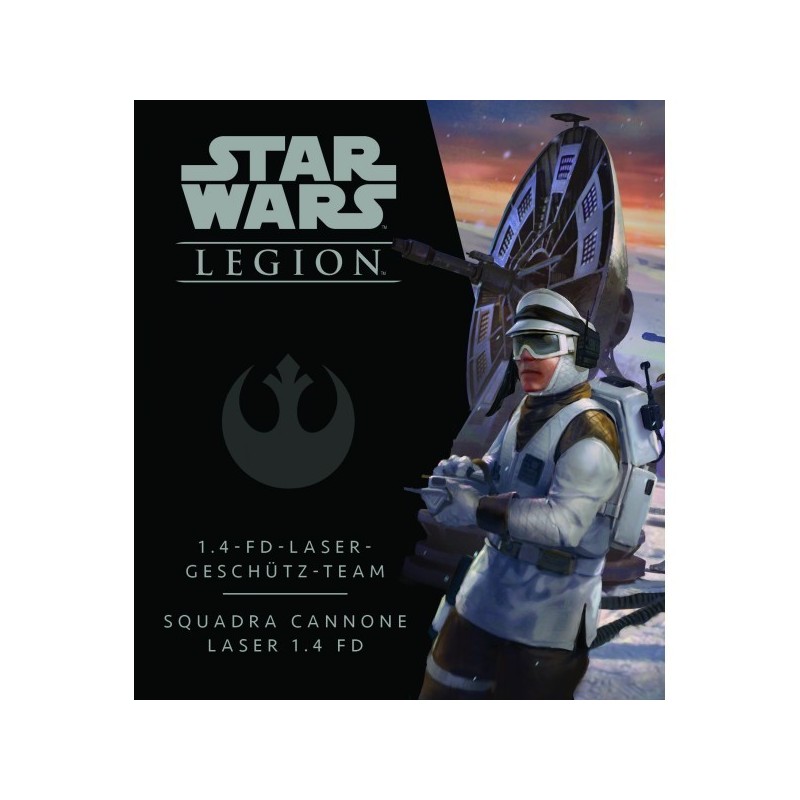 Squadra Cannone Laser 1.4 FD - Star Wars: Legion - gioco da tavolo
