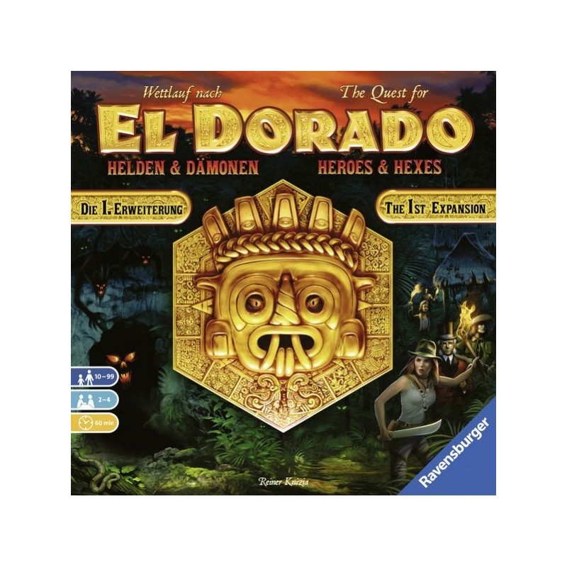 Heroes & Hexes: The Quest for El Dorado ENG/DEU (Helden & Damonen) - gioco da tavolo