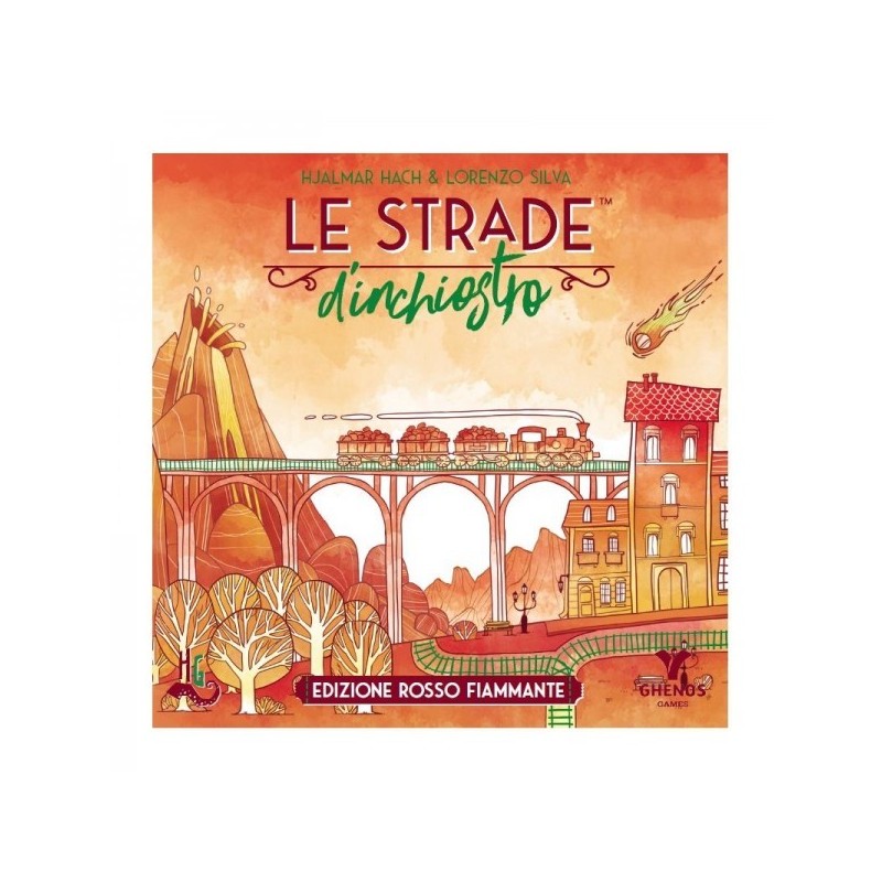 Le Strade d'Inchiostro: Rosso Fiammante - gioco da tavolo