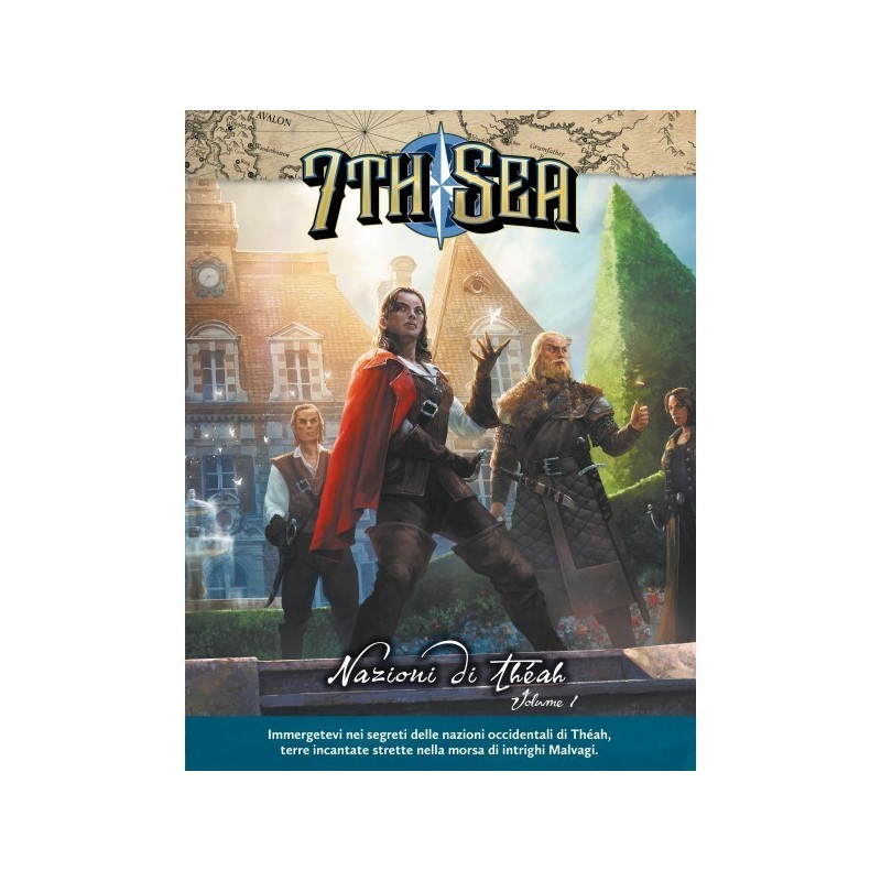 Nazioni di Theah: 7th Sea GdR - gioco di ruolo