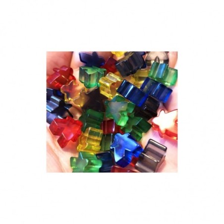 Mini Meeples Translucent Pack (Dicetopia)
