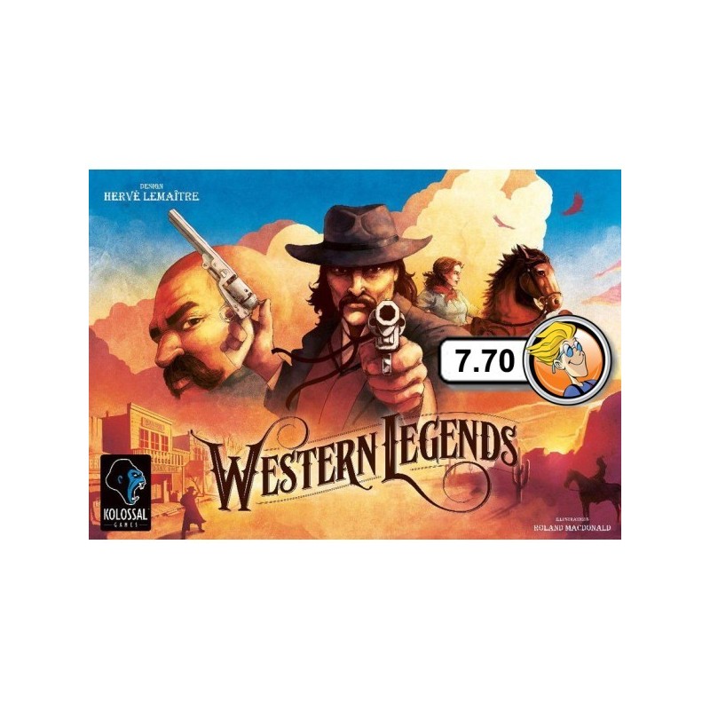 Western Legends ENG - gioco da tavolo