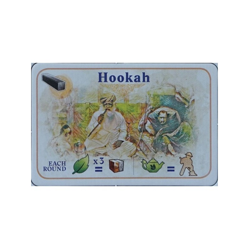 CALENDARIO DELL'AVVENTO 2018 GIORNO 7 - Alubari: A Nice Cup of Tea - Hookah (mini-espansione) - gioco da tavolo