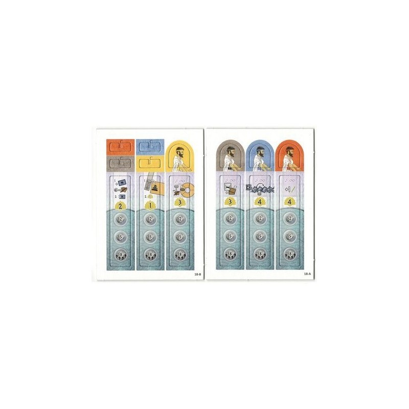 CALENDARIO DELL'AVVENTO 2018 GIORNO 18 - Carthago: Support of the Guilds (mini-espansione) - gioco da tavolo