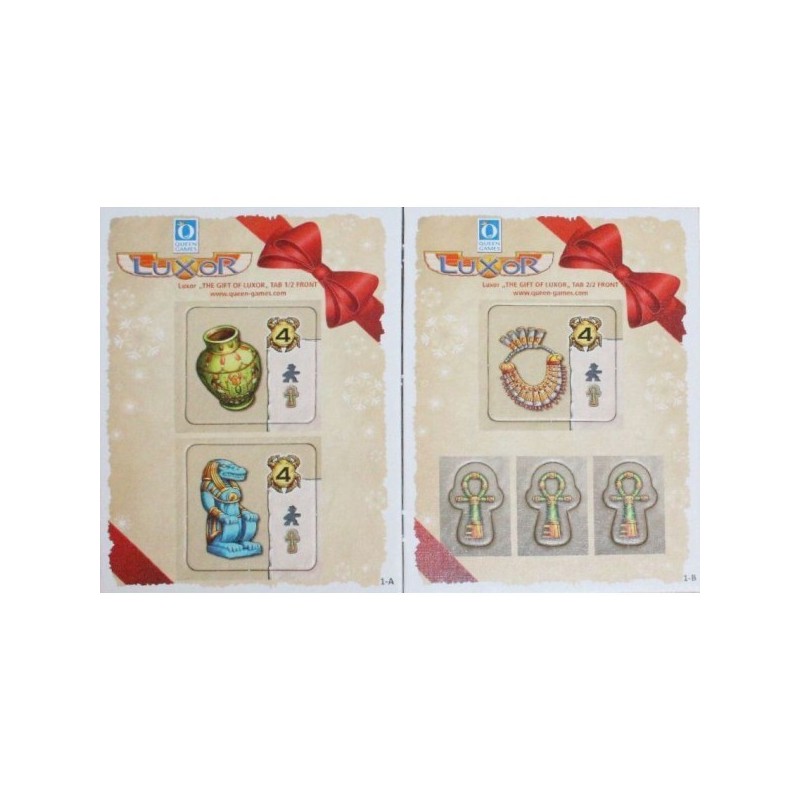 CALENDARIO DELL'AVVENTO 2018 GIORNO 1 - Luxor: The Gift of Luxor (mini-espansione) - gioco da tavolo