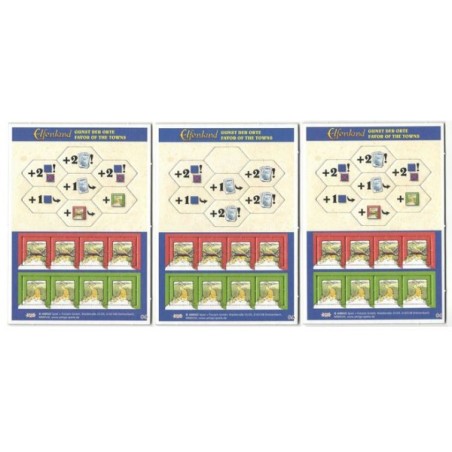 CALENDARIO DELL'AVVENTO 2018 GIORNO 6 - Elfenland: Favor of the Towns (mini-espansione)