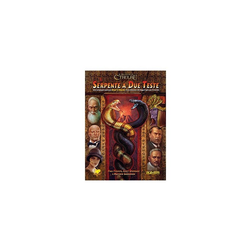 Il Serpente a Due Teste: Il Richiamo di Cthulhu - Pulp Cthulhu - gioco di ruolo