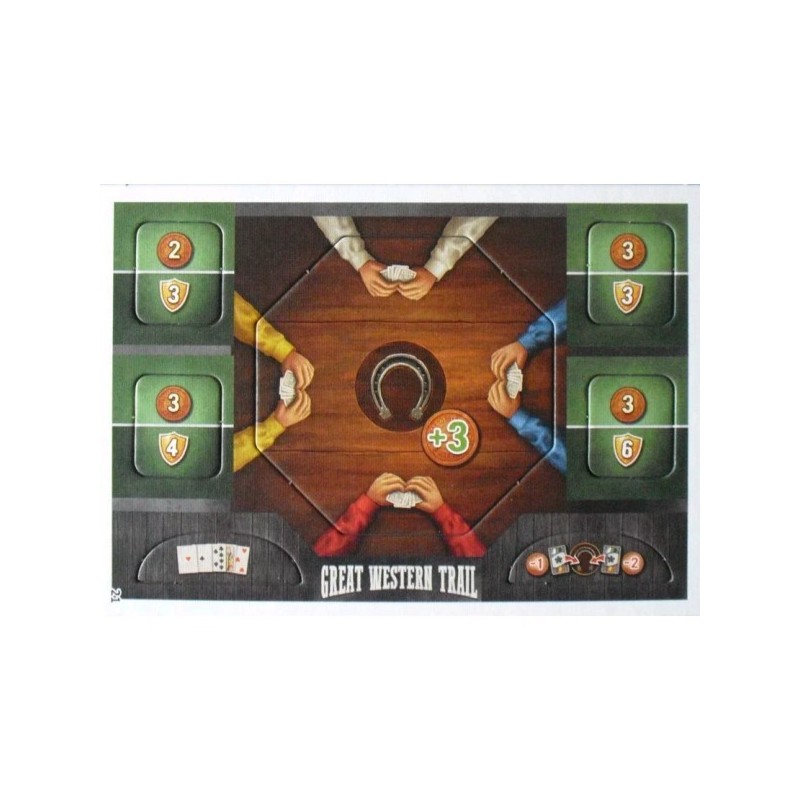 CALENDARIO DELL'AVVENTO 2018 GIORNO 21 - Great Western Trail: At the Poker Table (mini-espansione) - gioco da tavolo