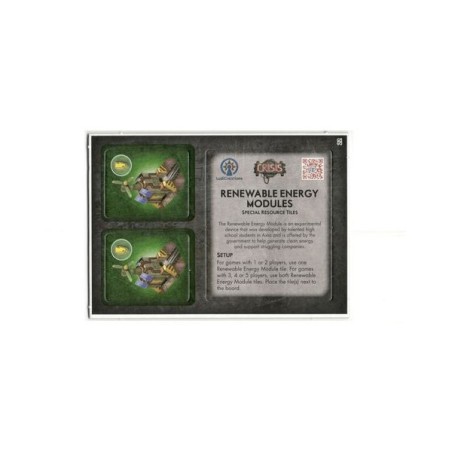 CALENDARIO DELL'AVVENTO 2018 GIORNO 22 - Crisis: Renewable Energy Modules (mini-espansione)