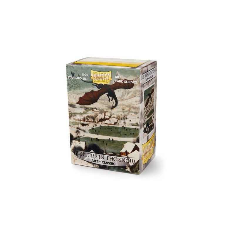 Dragon Shield - Bustine protettive Classic Art Hunters in the Snow (100 bustine) - 12015 - accessorio per giochi