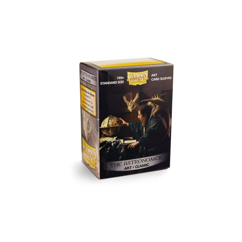 Dragon Shield - Bustine protettive Classic Art The Astronomer (100 bustine) - 12014 - accessorio per giochi