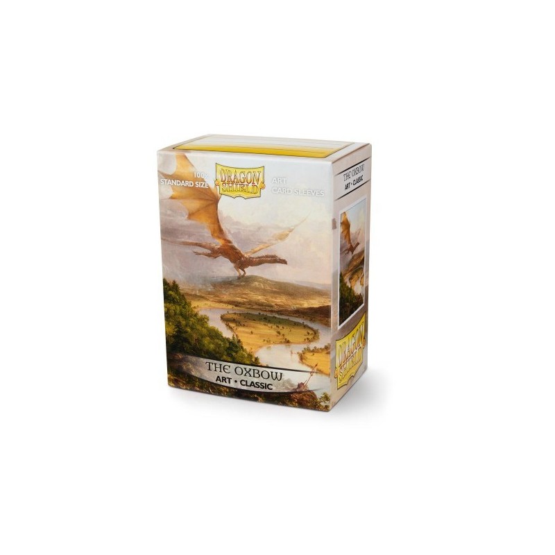 Dragon Shield - Bustine protettive Classic Art The Oxbow (100 bustine) - 12016 - accessorio per giochi