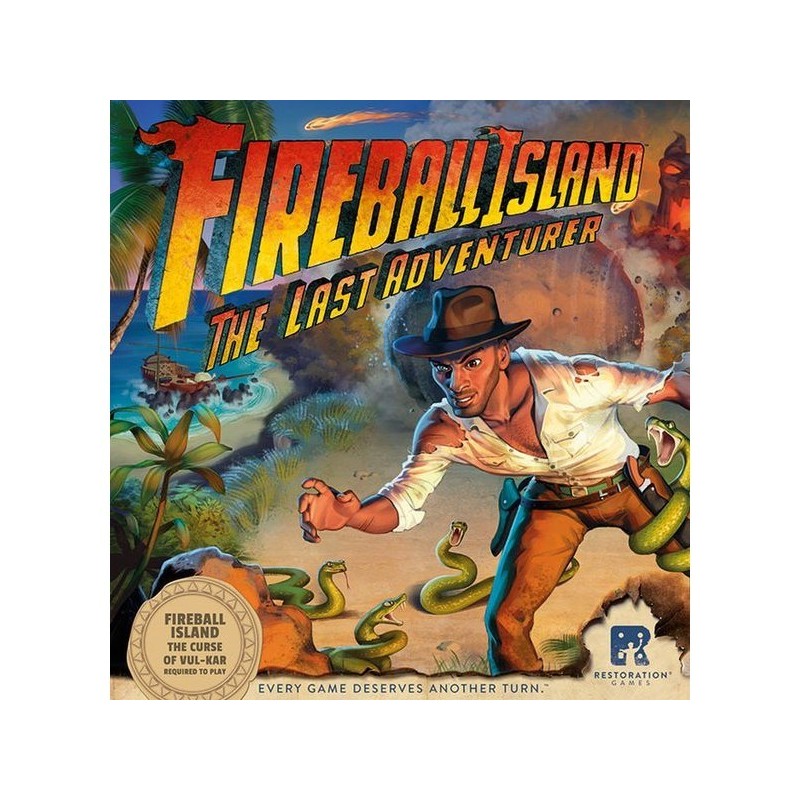 The Last Adventurer - Fireball Island: The Curse of Vul-Kar - gioco da tavolo