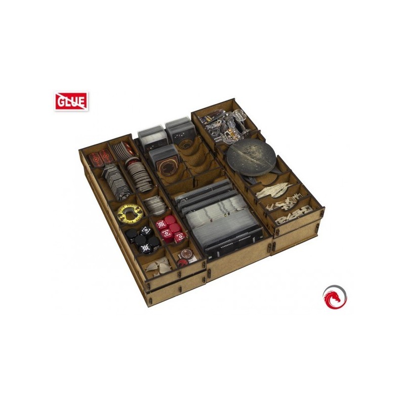 Organizer scatola - Rebellion - accessorio per giochi
