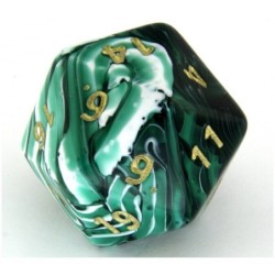 Dado d20 Jumbo Marmorizzato (Marble)