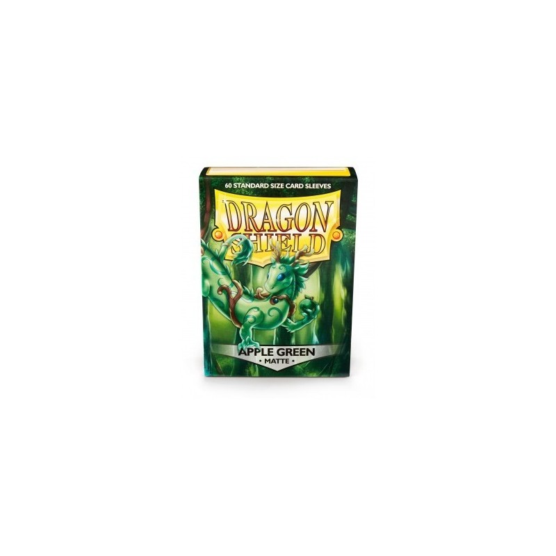 Dragon Shield - Bustine protettive Matte Apple Green (60 bustine) - 11218 - accessorio per giochi