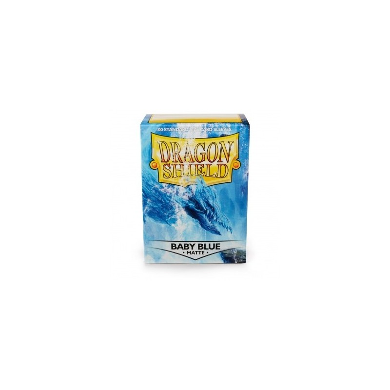 Dragon Shield - Bustine protettive Matte Baby Blue (100 bustine) - 11032 - accessorio per giochi