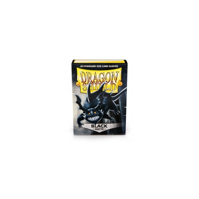 Dragon Shield - Bustine protettive Matte Black (60 bustine) - 11202 - accessorio per giochi