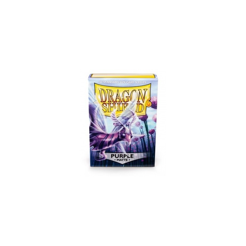 Dragon Shield - Bustine protettive Matte Purple (60 bustine) - 11209 - accessorio per giochi