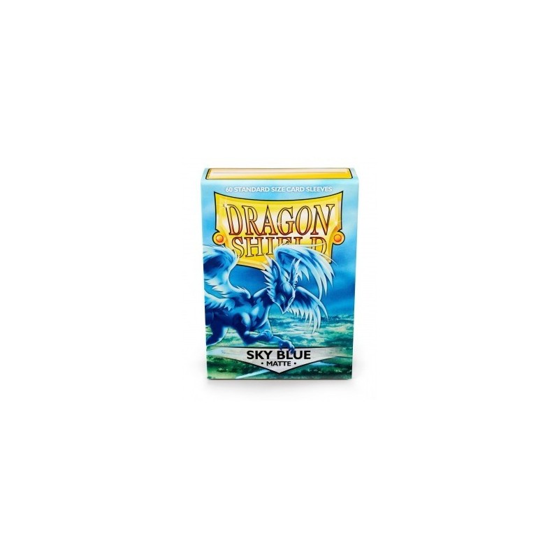 Dragon Shield - Bustine protettive Matte Sky Blue (60 bustine) - 11219 - accessorio per giochi