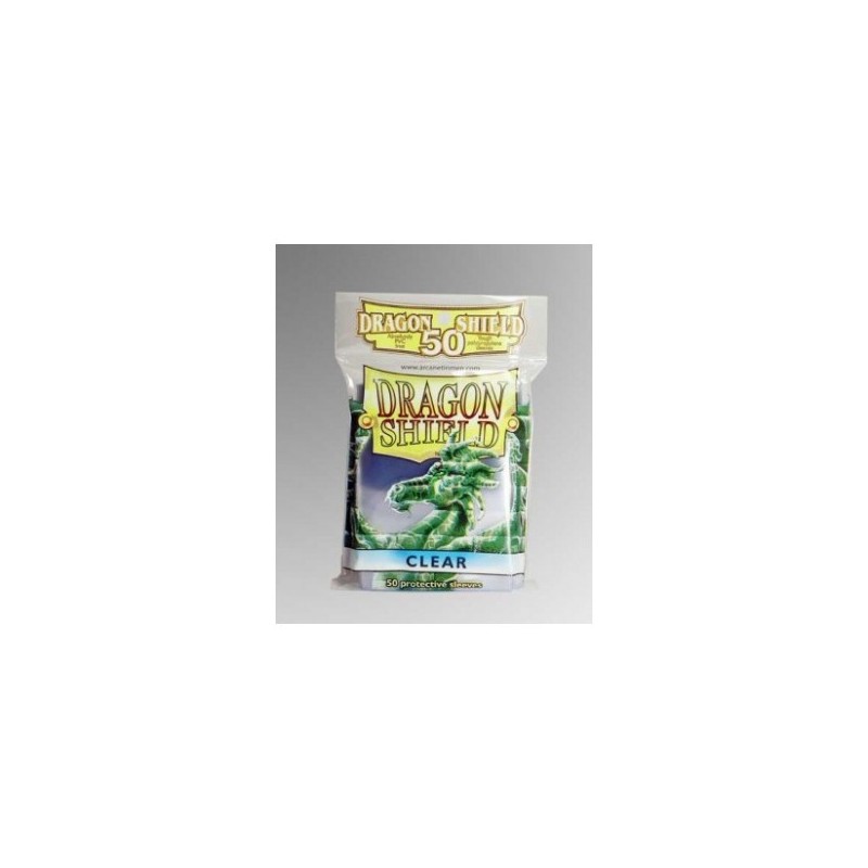 Dragon Shield - Bustine protettive Standard Clear (50 bustine) - 10201 - accessorio per giochi