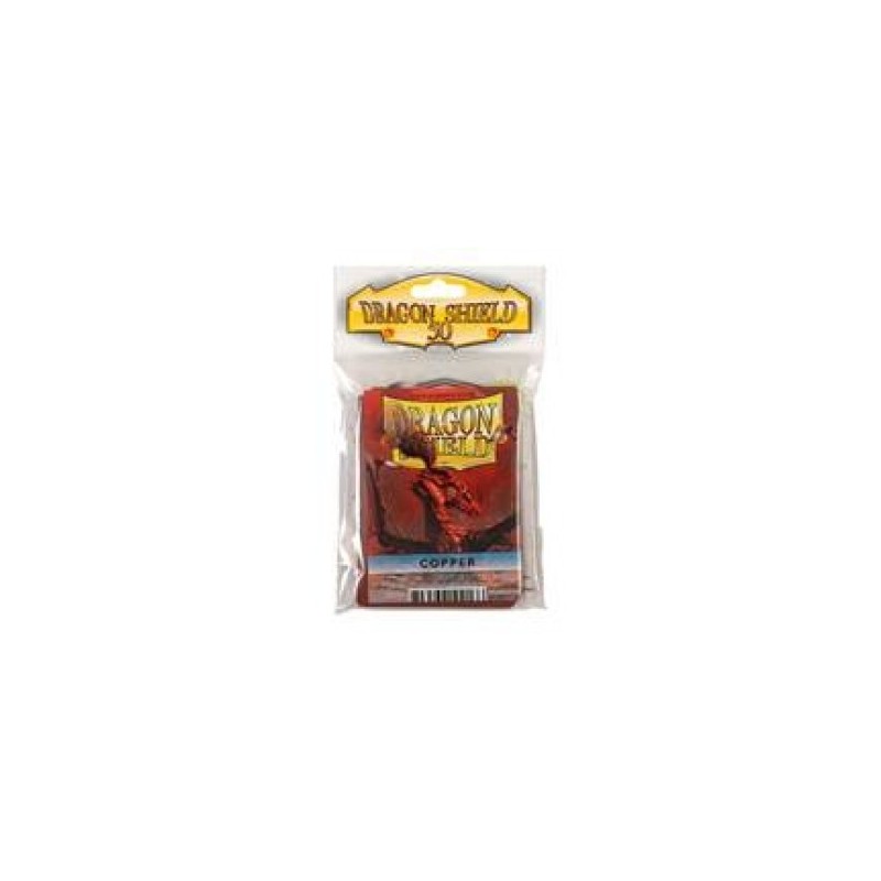 Dragon Shield - Bustine protettive Standard Copper (50 bustine) - 10216 - accessorio per giochi