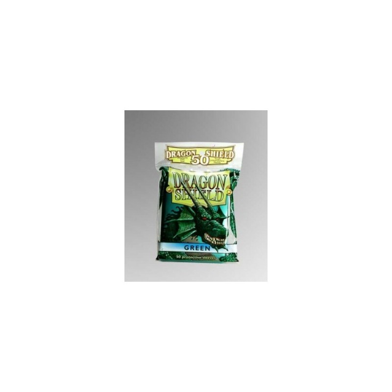 Dragon Shield - Bustine protettive Standard Green (50 bustine) - 10204 - accessorio per giochi