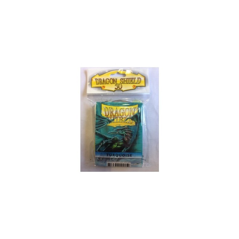 Dragon Shield - Bustine protettive Standard Turquoise (50 bustine) - 10215 - accessorio per giochi