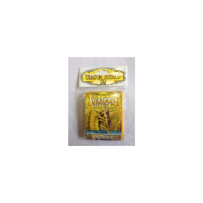 Dragon Shield - Bustine protettive Standard Yellow (50 bustine) - 10214 - accessorio per giochi