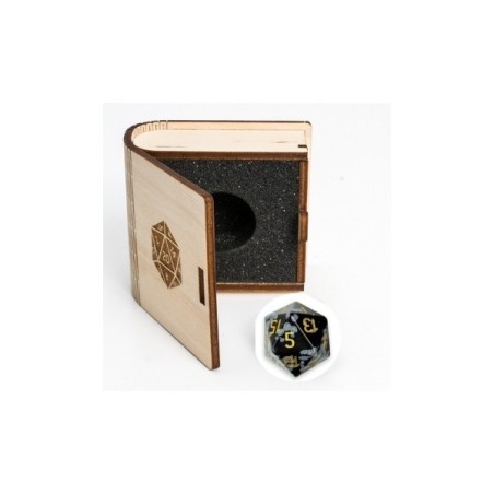 Gemstone Collectors Dice - Blue sand stone - BF08667